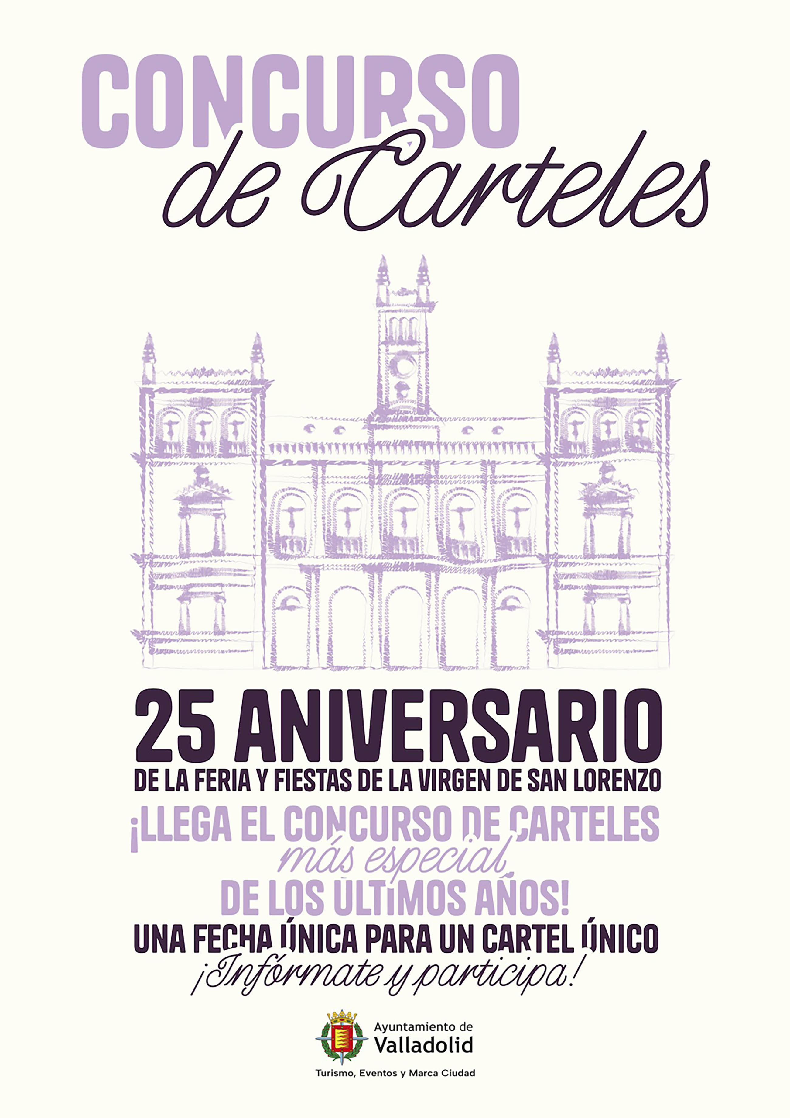 Concurso de Carteles 25 aniversario fiestas virgen de san Lorenzo