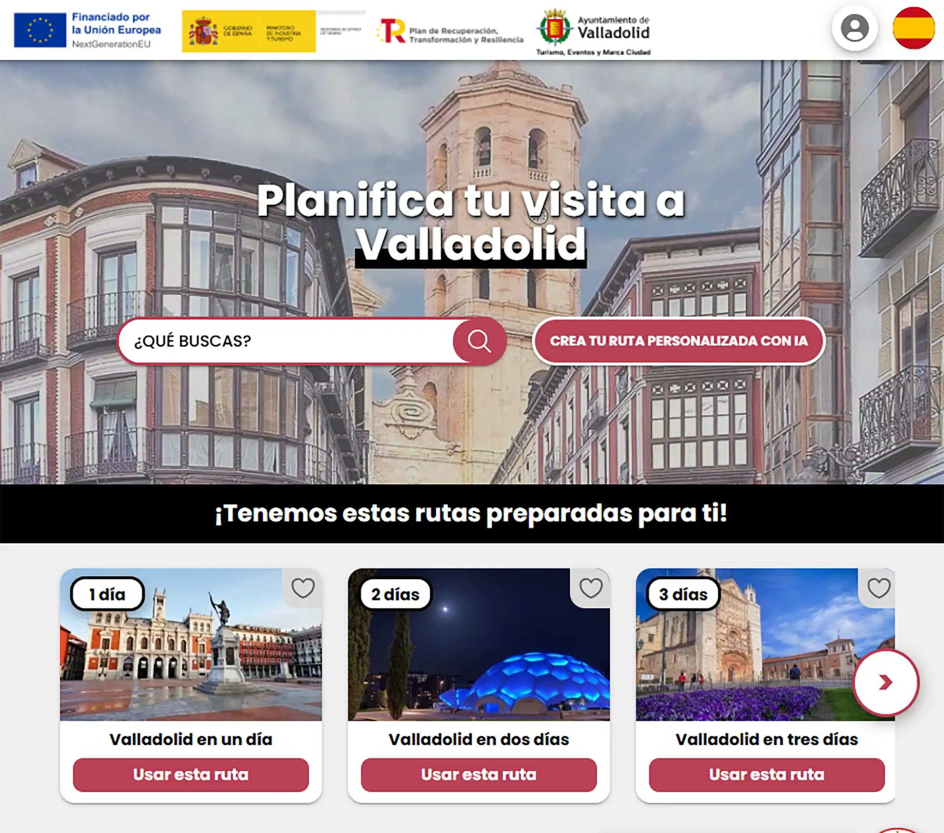 Planifica tu visita con IA