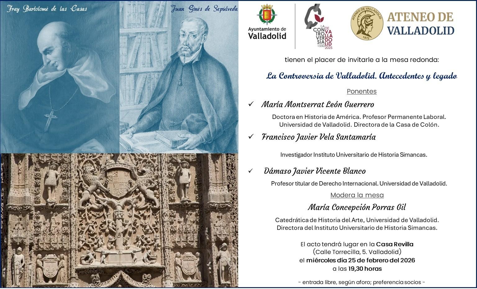 Mesa redonda Controversia de Valladolid