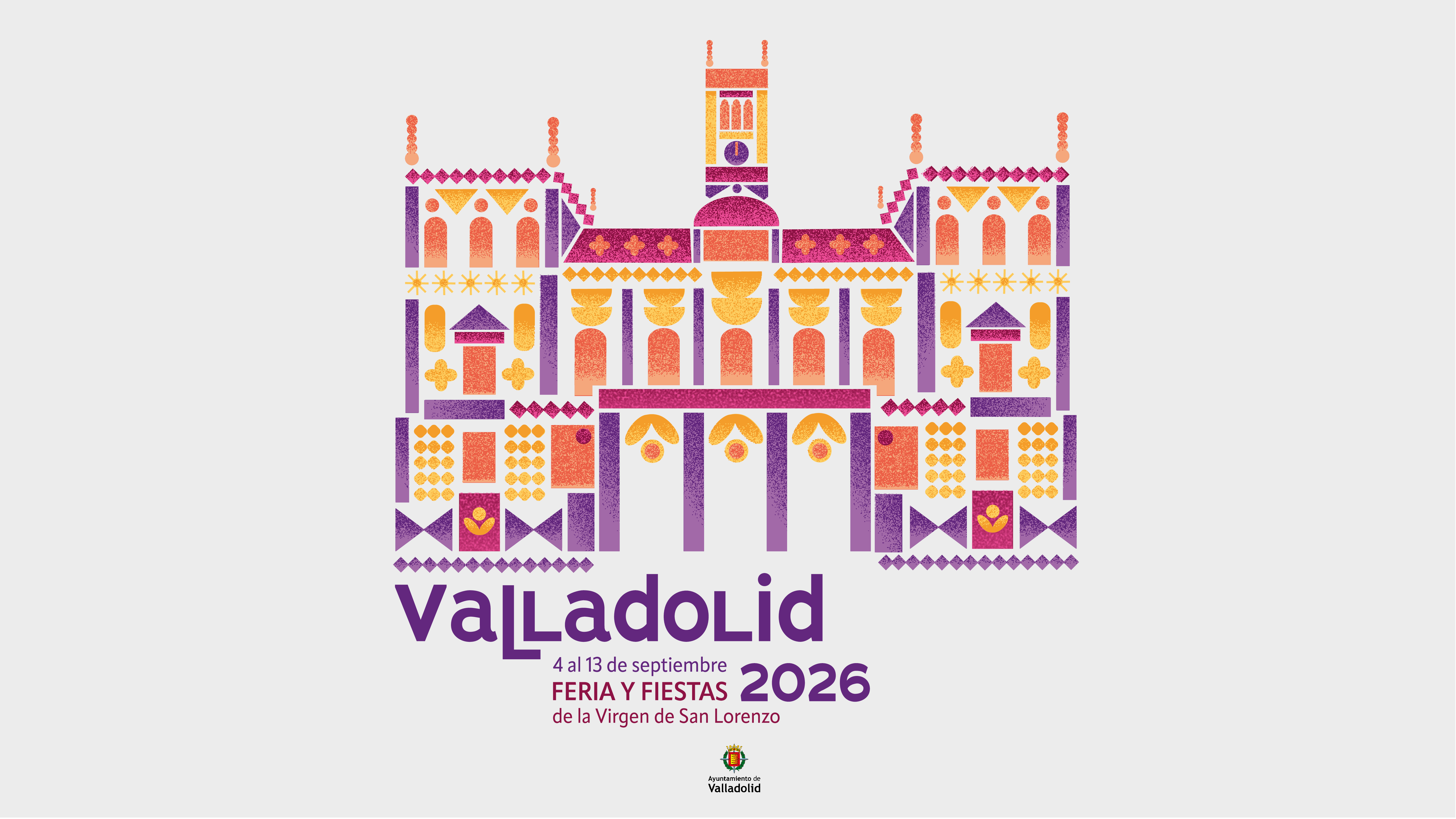 Cartel Fiestas Valladolid 2026