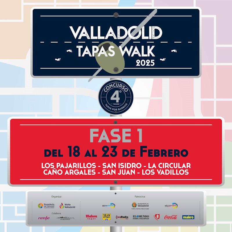 20250217 NDP El IV Concurso de Tapas por Barrios Ciudad de Valladolid dará comienzo el martes 18 de febrero.jpeg