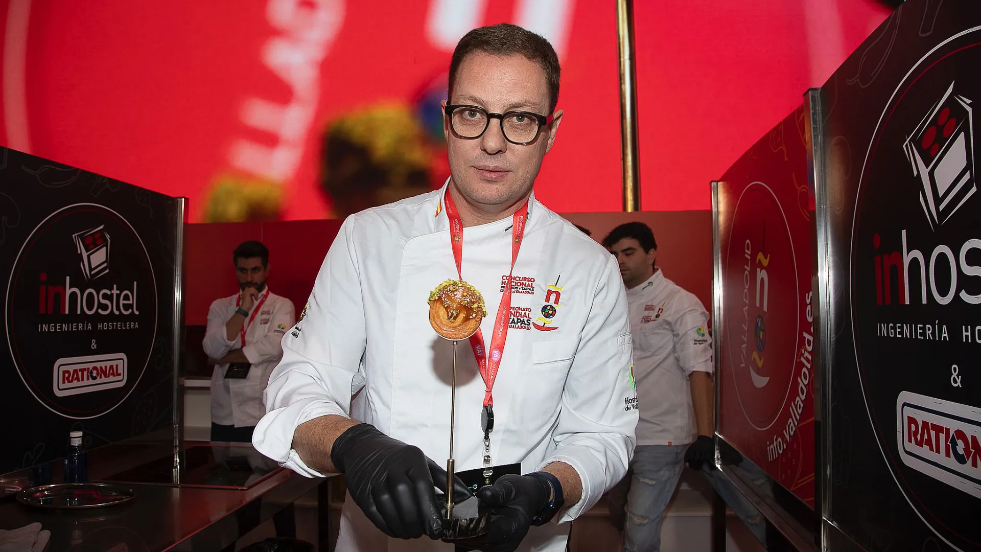 Concurso Nacional de Pinchos. Teo Rodriguez. Pucela Roll. Campeón