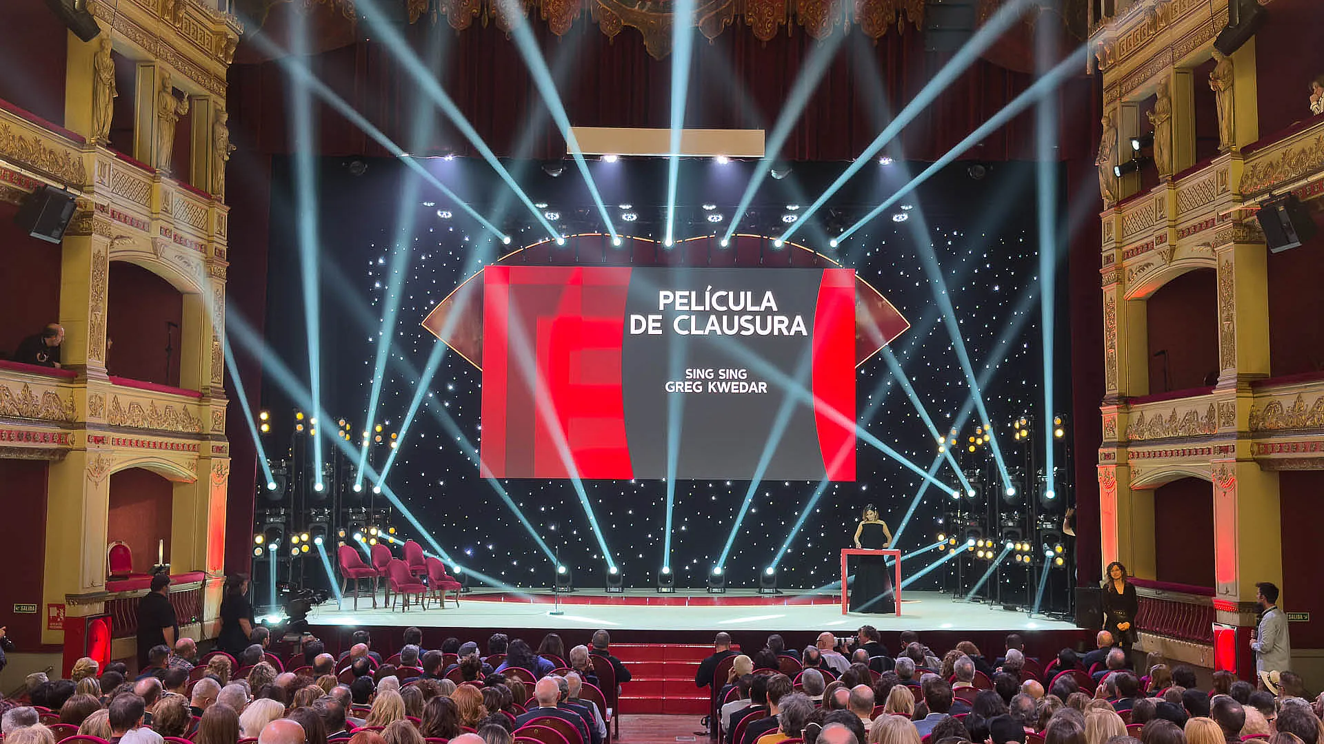 Teatro Calderón Ceremonia de Clausura Seminci