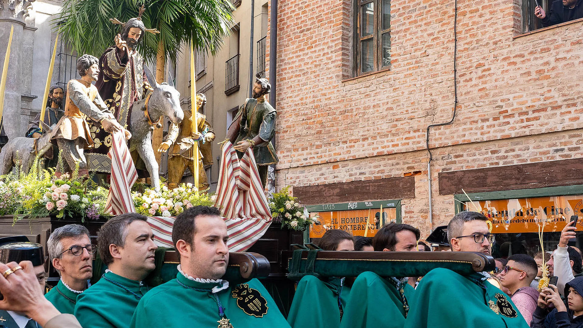 Procesión de la Borriquilla. Domingo de Ramos. Semana Santa de Valladolid