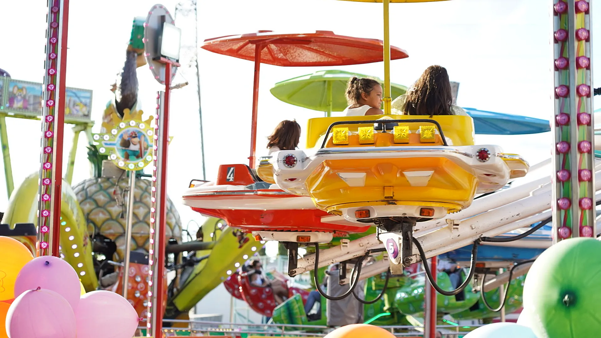Real de la Feria durante las Fiestas de Valladolid