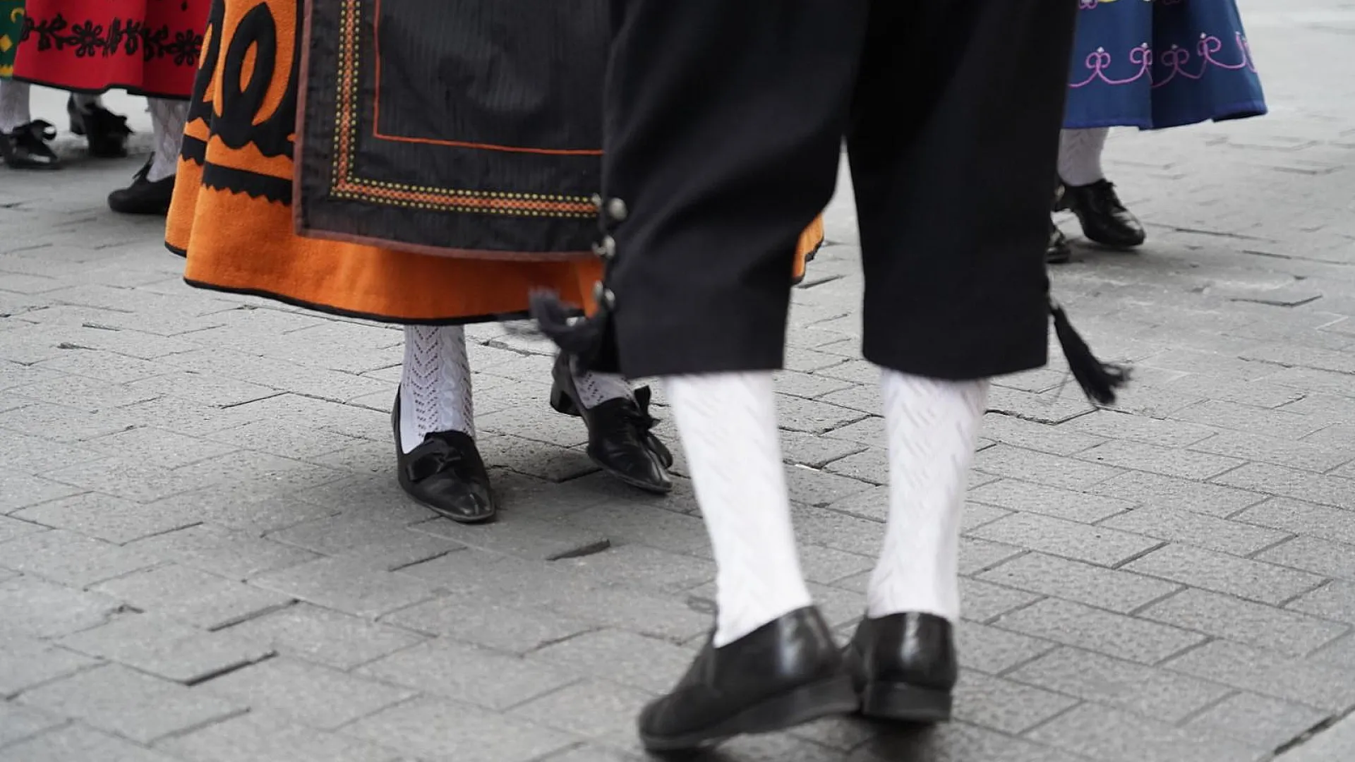 Baile durante las fiestas de Valladolid