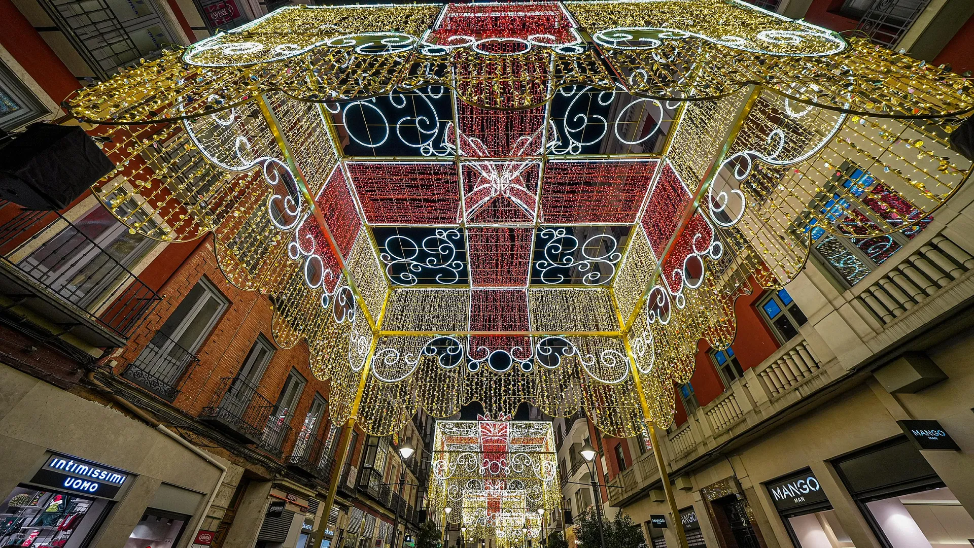 Luces Navidad regalo