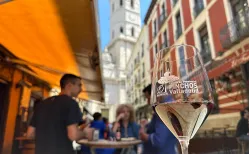 Vino en la calle Cascajares junto a la catedral