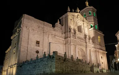 Catedral de Valladolid nocturna