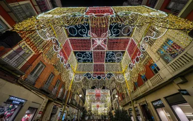 Luces Navidad regalo