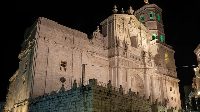 Catedral de Valladolid nocturna