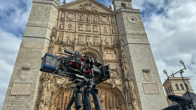 Rodaje en Plaza de San Pablo